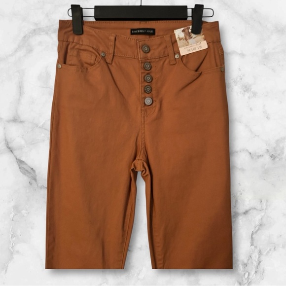 Sincerely Jules rustic flare pants jeans sz 1/25 nwt 009 - Picture 2 of 10